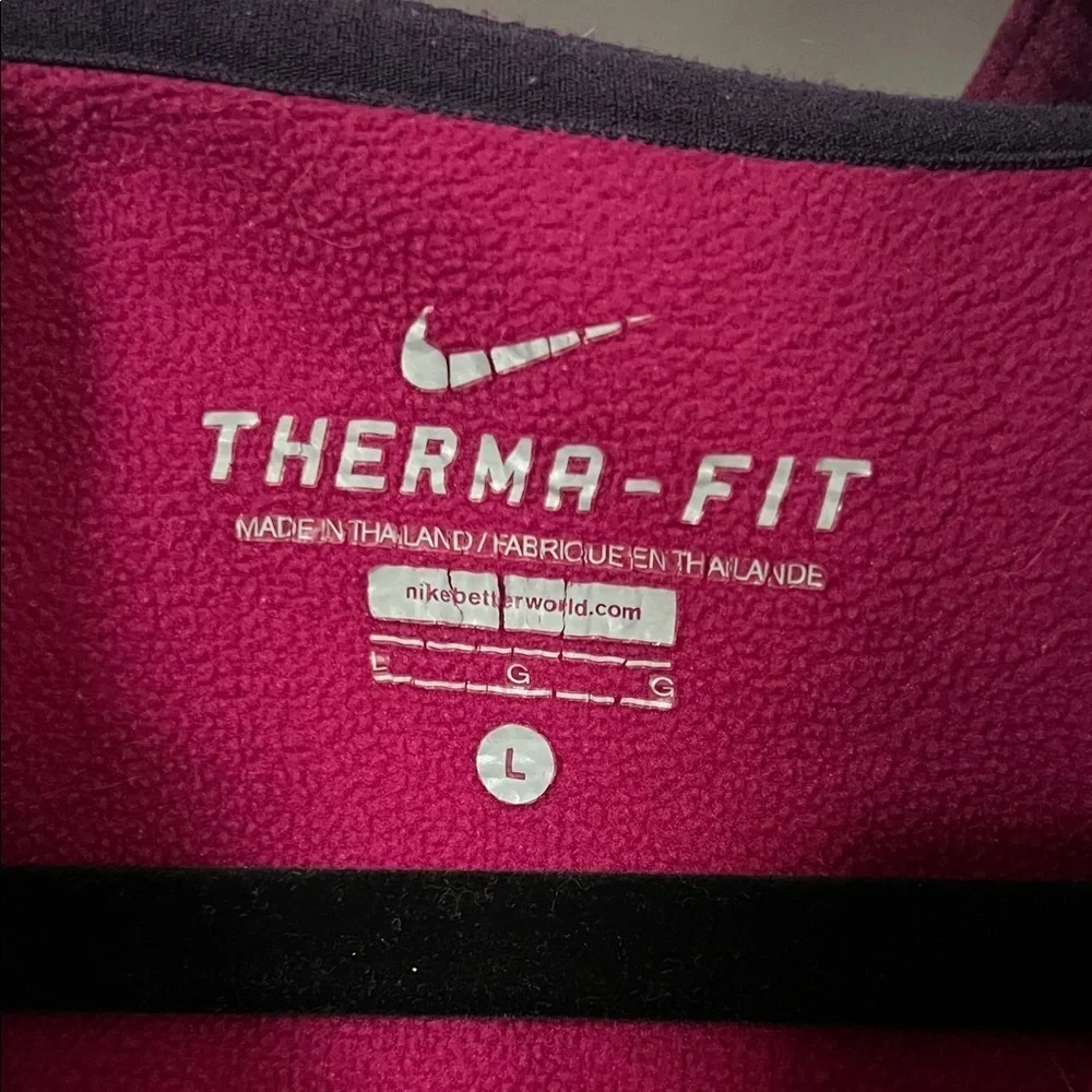 Nike Women's Pink and dark blue Jacket